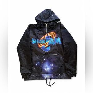 SneakGallery Space Jam 11’s Windbreaker in size Medium